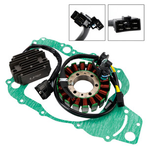 1998-2002 Suzuki AN 250/AN 400 Burgman Magneto Coil Stator+Voltage Regulator+Gasket Assy Generic