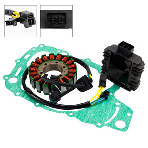 2003-2006 Suzuki AN 250/AN 400 Burgman Magneto Coil Stator+Voltage Regulator+Gasket Assy Generic