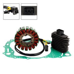 2003-2006 Suzuki AN 250/AN 400 Burgman Magneto Coil Stator+Voltage Regulator+Gasket Assy Generic