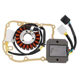 2005-2012 Honda SH125 Magneto Coil Stator+Voltage Regulator+Gasket Assy Generic