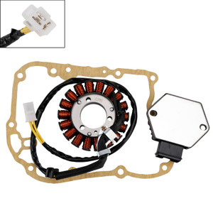 2001-2004 Honda SH 125 150 Magneto Coil Stator+Voltage Regulator+Gasket Assy 31120-KGF-912 Generic