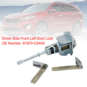2016-2020 Kia Sorento Driver Side Front Left Door Lock With 2 Keys 81970-C5A00 Generic
