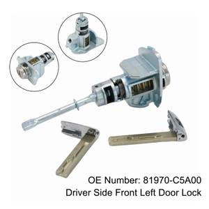 2016-2020 Kia Sorento Driver Side Front Left Door Lock With 2 Keys 81970-C5A00 Generic