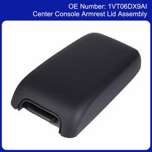 2011-2017 Dodge Charger Center Console Armrest Lid 1VT06DX9AI Black Generic