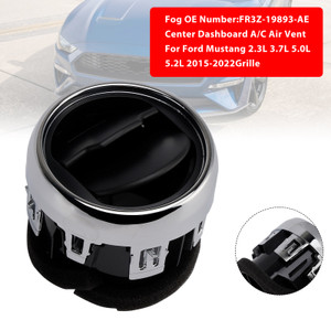 2015-2022 Ford Mustang 2.3L 3.7L 5.0L 5.2L Center Dashboard A/C Air Vent Louvre FR3Z-19893-AE Generic