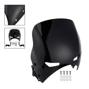 2019-2022 HONDA CB400 CB1300 SUPER FOUR Windshield WindScreen Black Generic