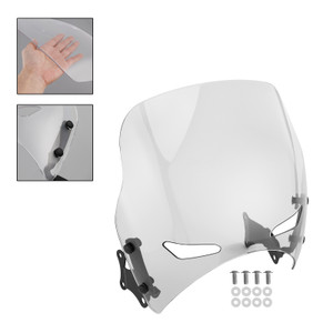 2019-2022 HONDA CB400 CB1300 SUPER FOUR Windshield WindScreen Clear Generic
