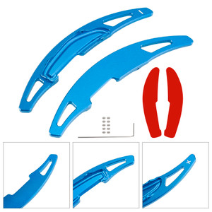2013-2018 BMW M2 M3 M4 M5 M6 Steering Wheel Paddle Shifter Extension Aluminium Blue Generic