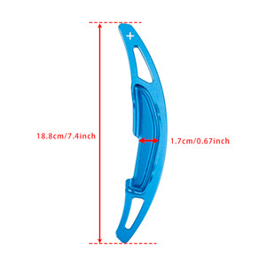 2013-2018 BMW M2 M3 M4 M5 M6 Steering Wheel Paddle Shifter Extension Aluminium Blue Generic