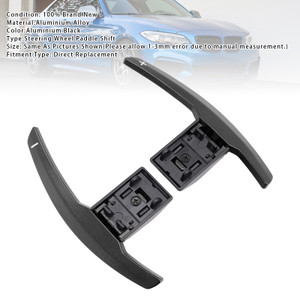 2014-2021 BMW i3 i8 Paddle Shifter Extension Aluminium Black Generic