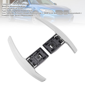 2012-2021 BMW 1-7 Series Paddle Shifter Extension Aluminium Silver Generic