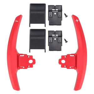 2013-2020 BMW X1-X6 Paddle Shifter Extension Aluminium Red Generic