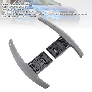 2012-2020 BMW F10 F12 F15 F16 Paddle Shifter Extension Aluminium Grey Generic