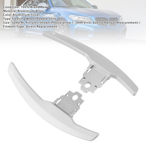 2012-2020 BMW F10 F12 F15 F16 Paddle Shifter Extension Silver Generic