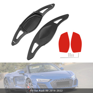 2017-2022 Audi TT RS Q3 Q8 Steering Wheel Paddle Shifter Extension Aluminium Black Generic