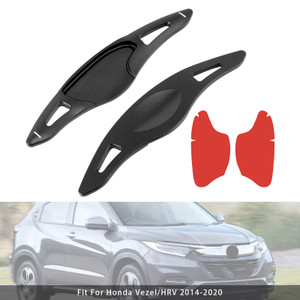 2014-2020 Honda FIT (GK5)/Jazz Steering Wheel Paddle Shifter Extension Aluminium Black Generic