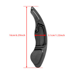 2009-2014 Honda Spirior Odyssey Steering Wheel Paddle Shifter Extension Aluminium Black Generic