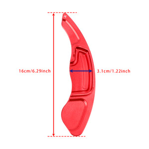 2013-2018 2018- Acura ILX TLX TLX-L Steering Wheel Paddle Shifter Extension Aluminium Red Generic