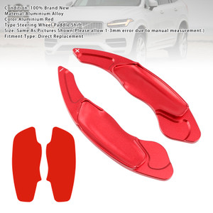 2014-2017 Volvo S60L Steering Wheel Paddle Shifter Extension Aluminium Red Generic