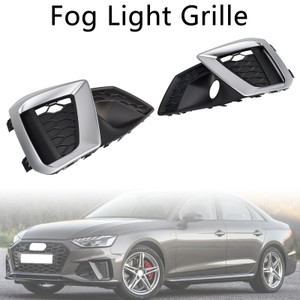 2020-2024 Audi A4 B9.5 S-LINE S4 Saloon & Estate Facelift Left-Right Fog Light Grille 5056617301387 Generic
