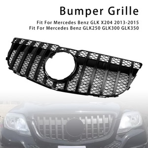 Mercedes Benz GLK250 GLK300 GLK350 Front Grille Gloss Black Generic