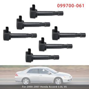 1999-2011 Acura EL MDX RL TL 6PCS Ignition Coils 099700-061 Generic