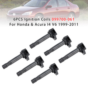 2004-2007 Saturn Vue 3.5L V6 6PCS Ignition Coils 099700-061 Generic