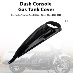 2023-2025 Harley Touring Road Glide / Street Glide Dash Console Gas Tank Cover Black Generic