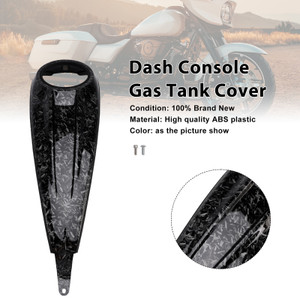 2023-2025 Harley Touring Road Glide / Street Glide Dash Console Gas Tank Cover Black Carbon Forge Generic