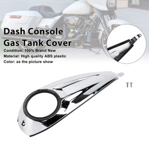2023-2025 Harley Touring Road Glide / Street Glide Dash Console Gas Tank Cover Black Carbon Chrome Generic