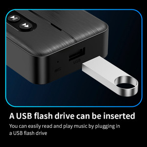 NFC Bluetooth 5.4 Audio Receiver AUX/RCA Old Speaker Amplifier USB Flash Drive