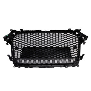 2013-2016 Audi A4 / S4 B8.5 With Quattro RS4 Style Front Bumper Grille Gloss Black Generic