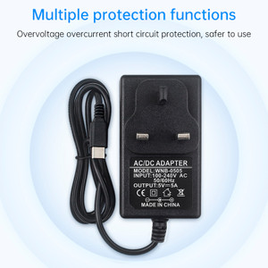 Orange Pi 5Pro Power Adapter Type-C 5V5A Power Supply OrangePi 5MAX/CM5 UK Plug