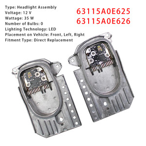 2020-2022 BMW X3 X4 G01 G02 2PCS LED Headlight DRL Control 63115A0E625 63115A0E626 Generic