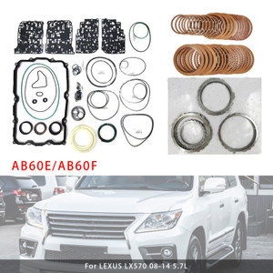 2008-2014 LEXUS LX570 GX460 Transmission Overhaul Rebuild Kit AB60E AB60F Generic