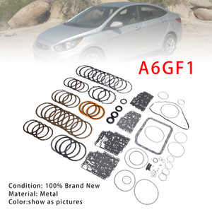 2011-2014 Hyundai Accent Elantra Auto Transmission Master Rebuild Kit A6GF1 Generic