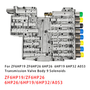 ZF6HP19 ZF6HP26 6HP26 6HP19 6HP32 A053 Transmission Valve Body 9 Solenoids