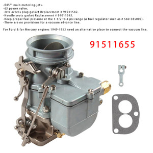Speedway 9-Super-7 Carb Carburetor 97 Style Natural Finish 2-BBL 91511655 Generic