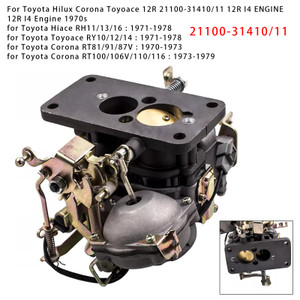 1973-1979 Toyota Corona RT100/106V/110/116 Carburetor 21100-31410/11 Generic