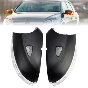 2008-2018 VW Scirocco LED Door Wing Mirror Indicator Signal Light Left+Right Side 3C8949101 3C8949102 Generic