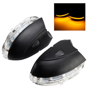 2010 -2014 Passat B7 Saloon+Estate LED Door Wing Mirror Indicator Signal Light Left+Right Side 3C8949101 3C8949102 Generic