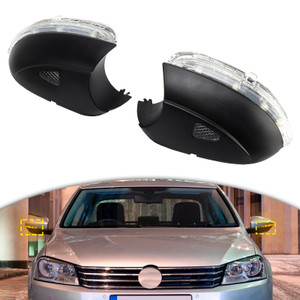 2011-2015 VW EOS LED Door Wing Mirror Indicator Signal Light Left+Right Side 3C8949101 3C8949102 Generic
