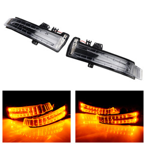 2010-2013 Mercedes W176 W246 W204 Left+Right Wing Mirror LED Signal Indicator Light A2129067501 A2129067401 Generic