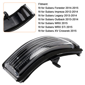2012-2015 Subaru Forester Impreza Legacy Outback Right Wing Mirror LED Signal Indicator Light 84401AJ000 Generic