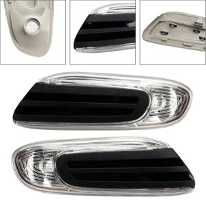 2016-2021 Mini Cooper Convertible F57 Direction Additional Turn Indicator Lamp White Left+Right 63137298347 63137298348 Generic