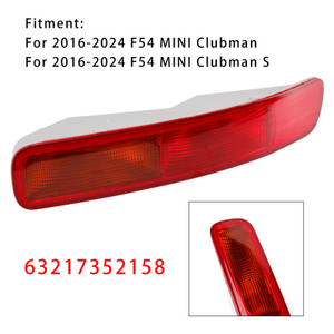 2016-2024 F54 MINI Clubman/ Clubman S Right LED Rear Bumper Light 63217352158 Generic