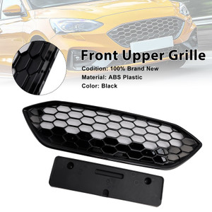2018-2021 Ford Focus ST+ST LINE MK4 Front Bumper Grille Gloss Black Generic