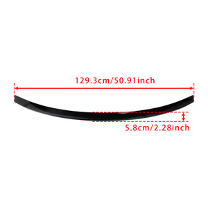 2021-2025 Mercedes-Benz S Class W223 4-Door Sedan S500 S580 S580e Rear Boot Spoiler Gloss Black Generic