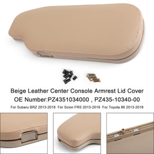 2013-2018 Toyota 86 Console Armrest lid Beige PZ4351034000 Generic
