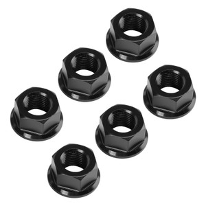 2020-2024 Ducati Streetfighter V2 V4 Rear Sprocket Carrrier Flange Nuts Set M10x1.0 Black Generic